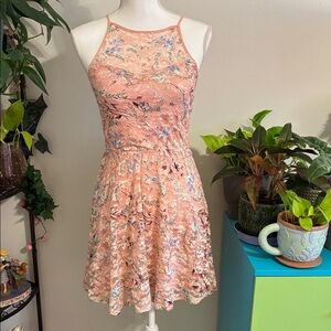 Lily Rose Floral Mini Dress